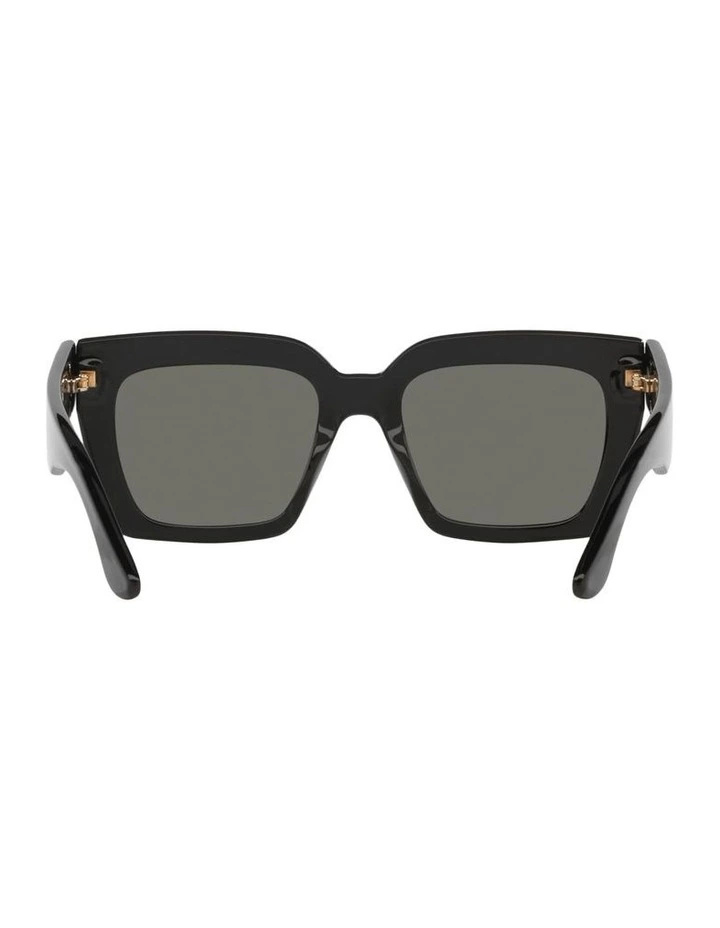 Injected GG1689S Sunglasses in Black image 2
