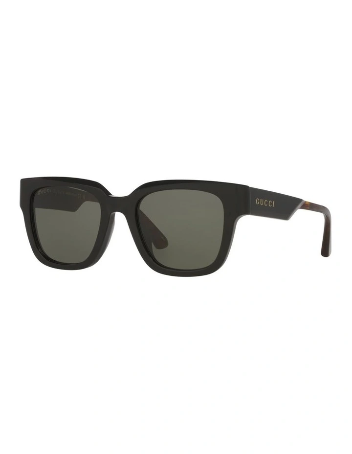 Acetate GG1670SK Sunglasses in Black image 1