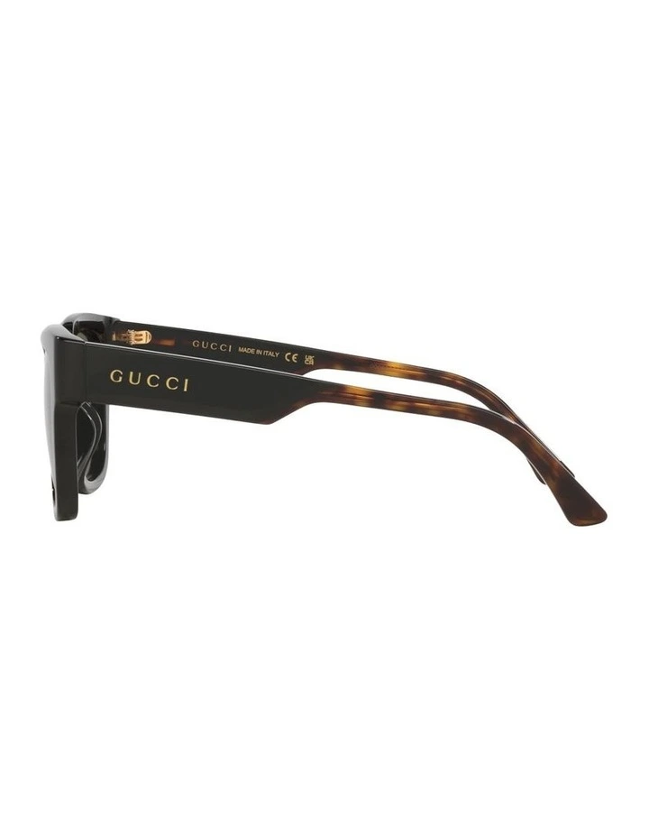 Acetate GG1670SK Sunglasses in Black image 3