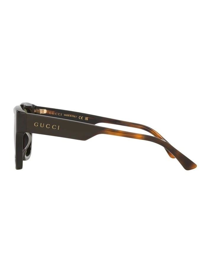 Acetate GG1670SK Sunglasses in Brown image 3
