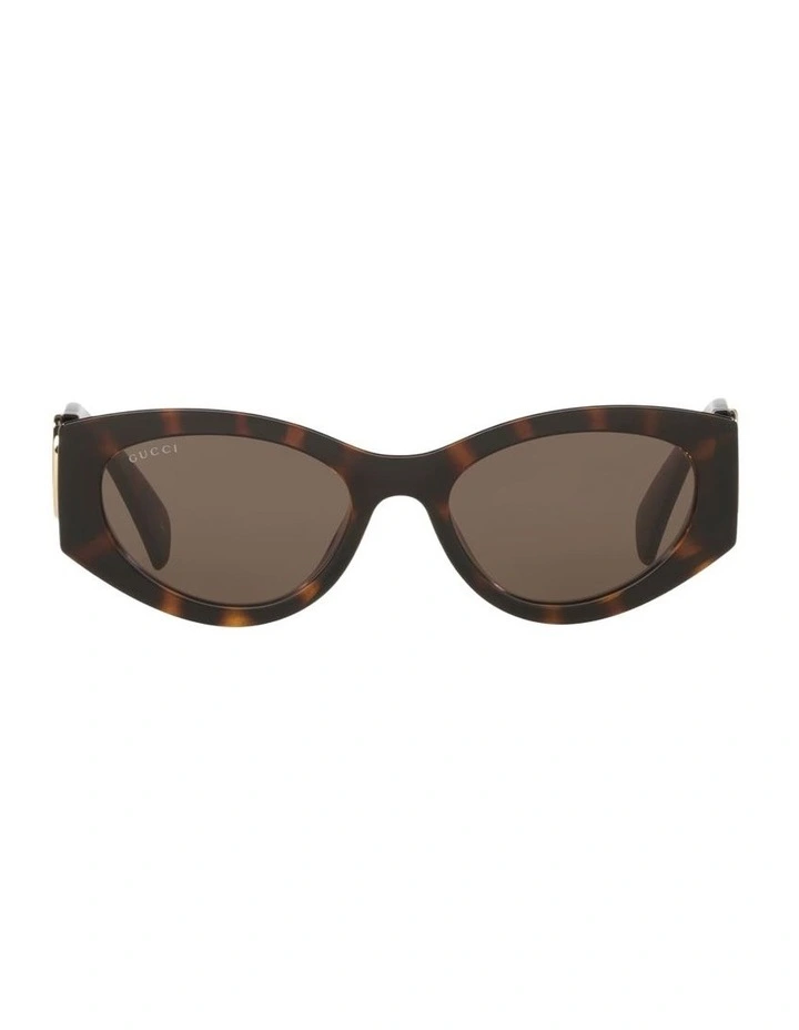 Injected Sunglasses GG1691S in Tortoise image 1