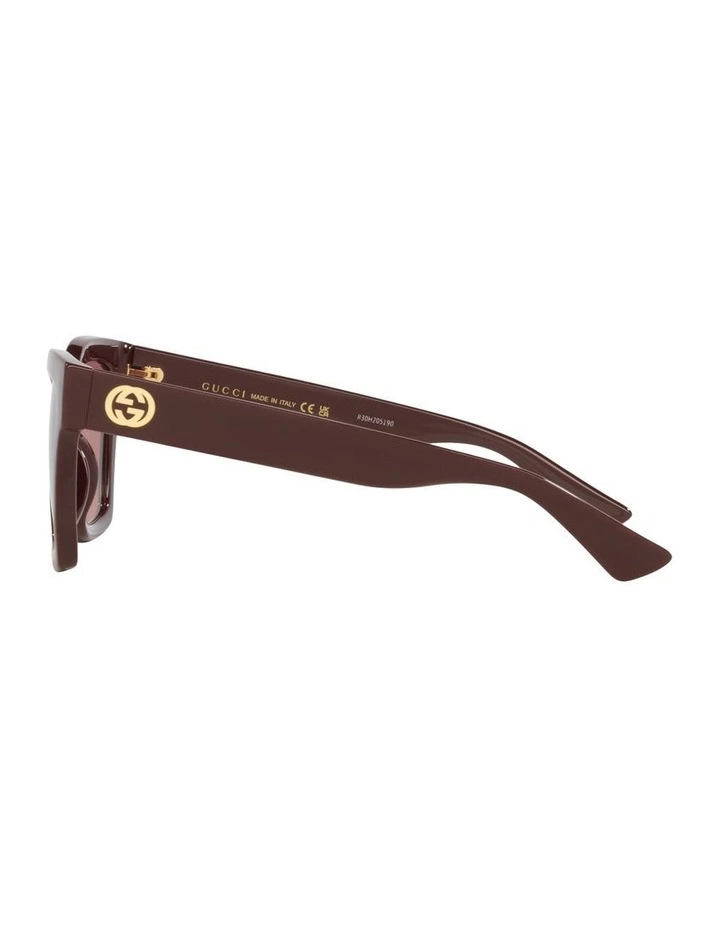 Injected Sunglasses GG1714S in Red image 2