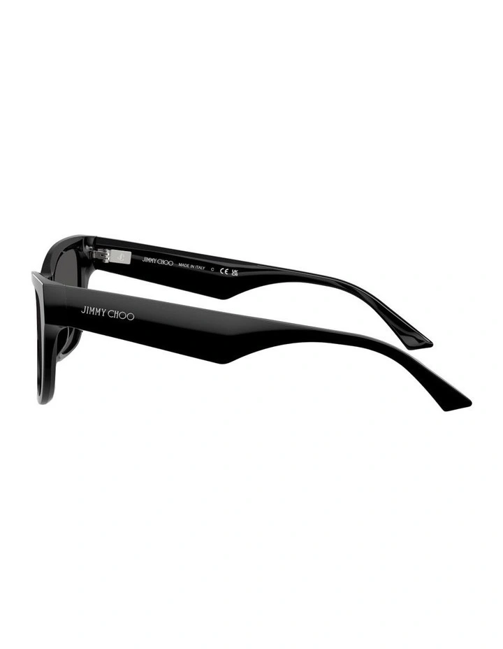 Acetate Sunglasses in Black image 3