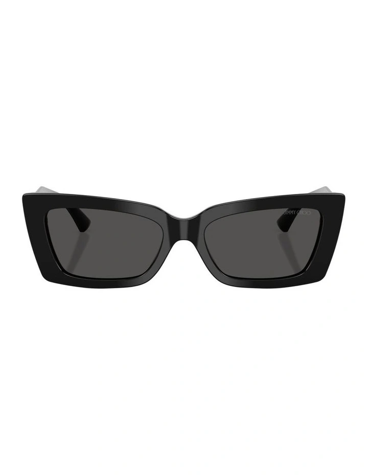 Acetate Sunglasses in Black image 1