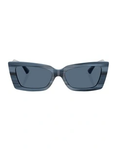 Acetate Sunglasses in Blue