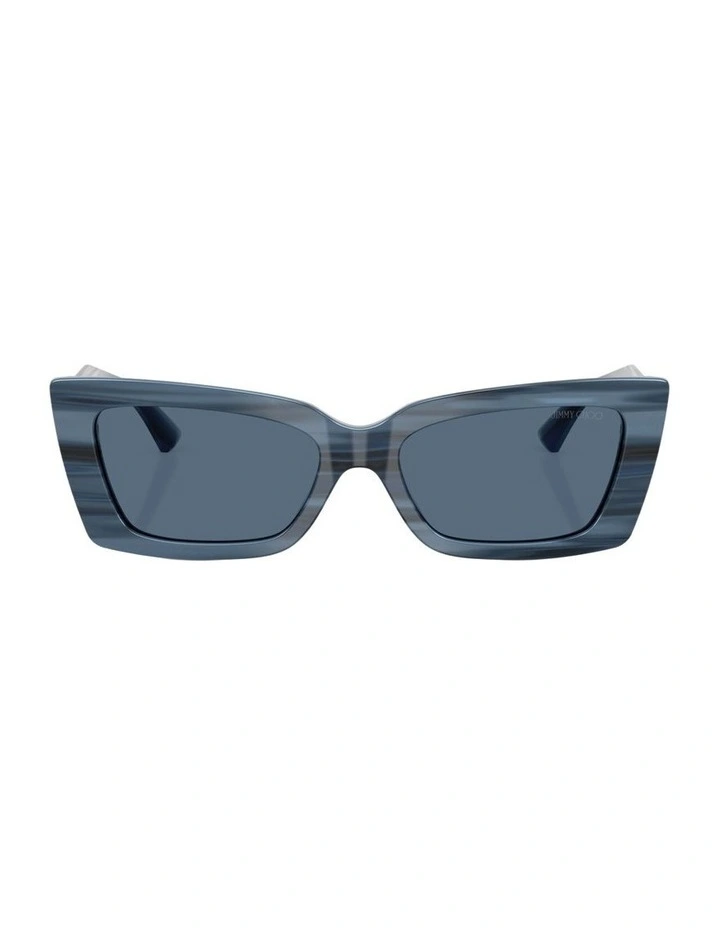 Acetate Sunglasses in Blue image 1
