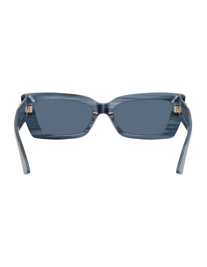 Acetate Sunglasses in Blue image 2