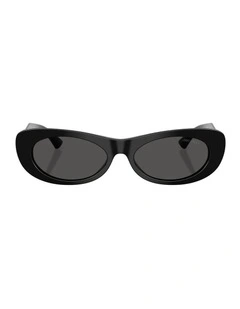Acetate Sunglasses in Black