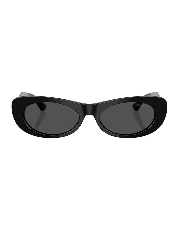 Acetate Sunglasses in Black image 1