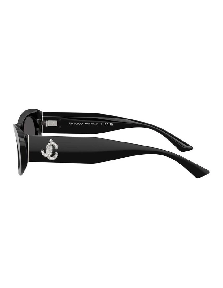 Acetate Sunglasses in Black image 2