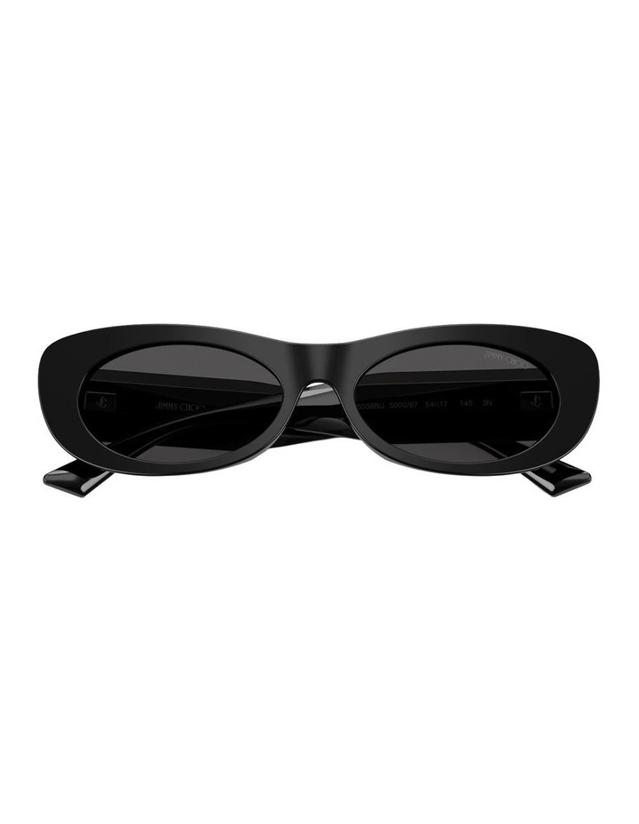 Acetate Sunglasses in Black image 3