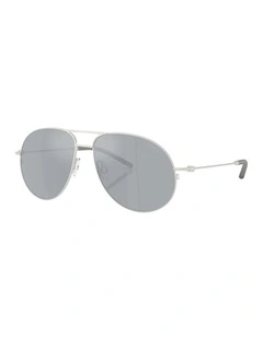 Flyze Steel Sunglasses in Silver