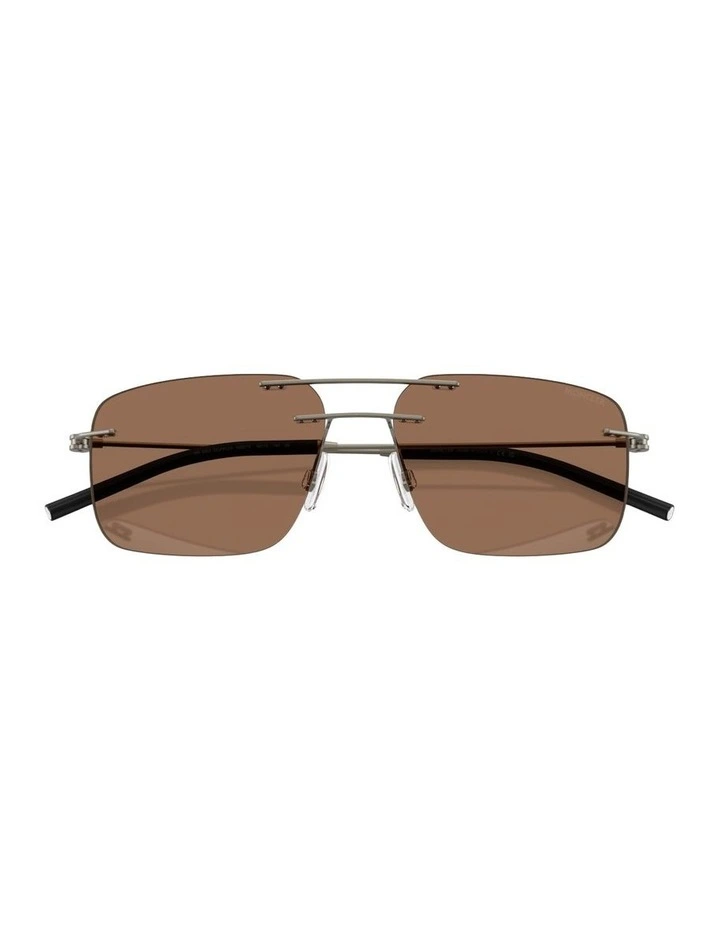 Doppler Steel Sunglasses in Grey image 3