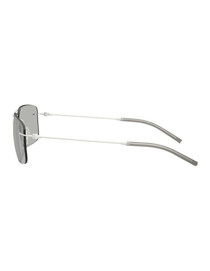 Doppler Steel Sunglasses in Silver image 2