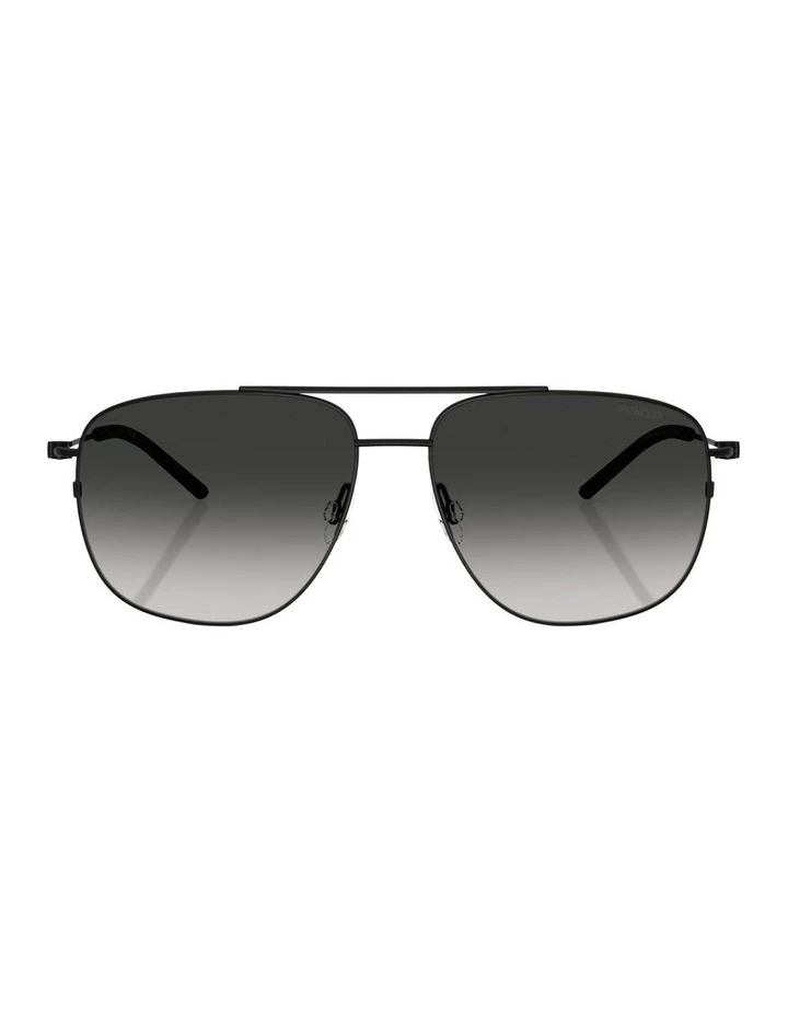 Alumni Steel Sunglasses in Black image 1