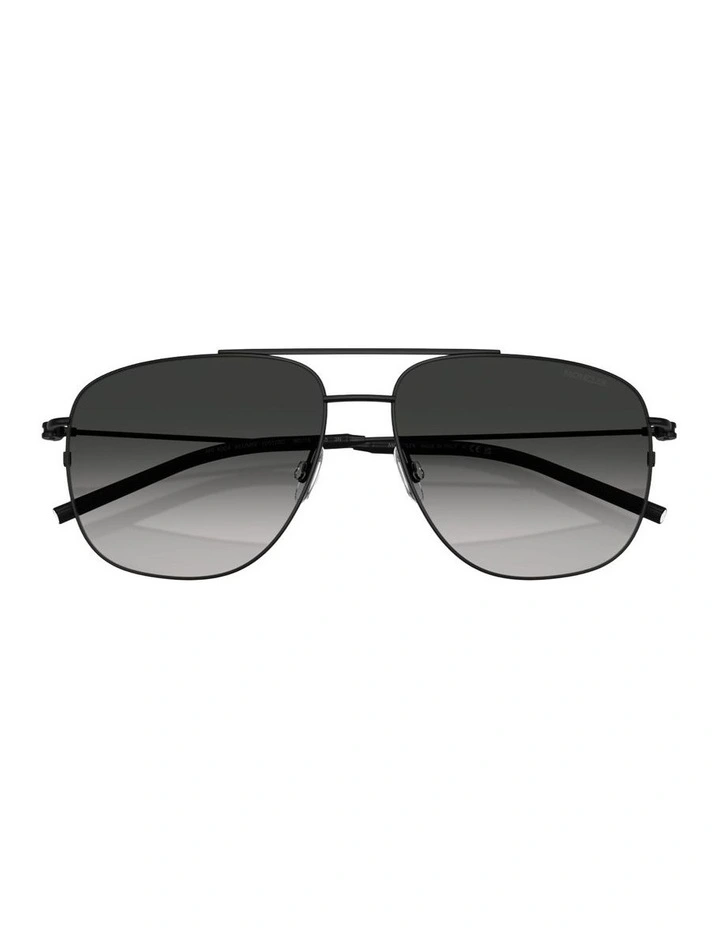 Alumni Steel Sunglasses in Black image 3