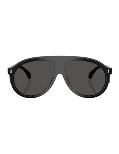 Acetate Sunglasses in Black