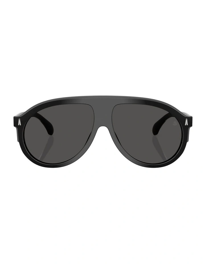 Acetate Sunglasses in Black image 1
