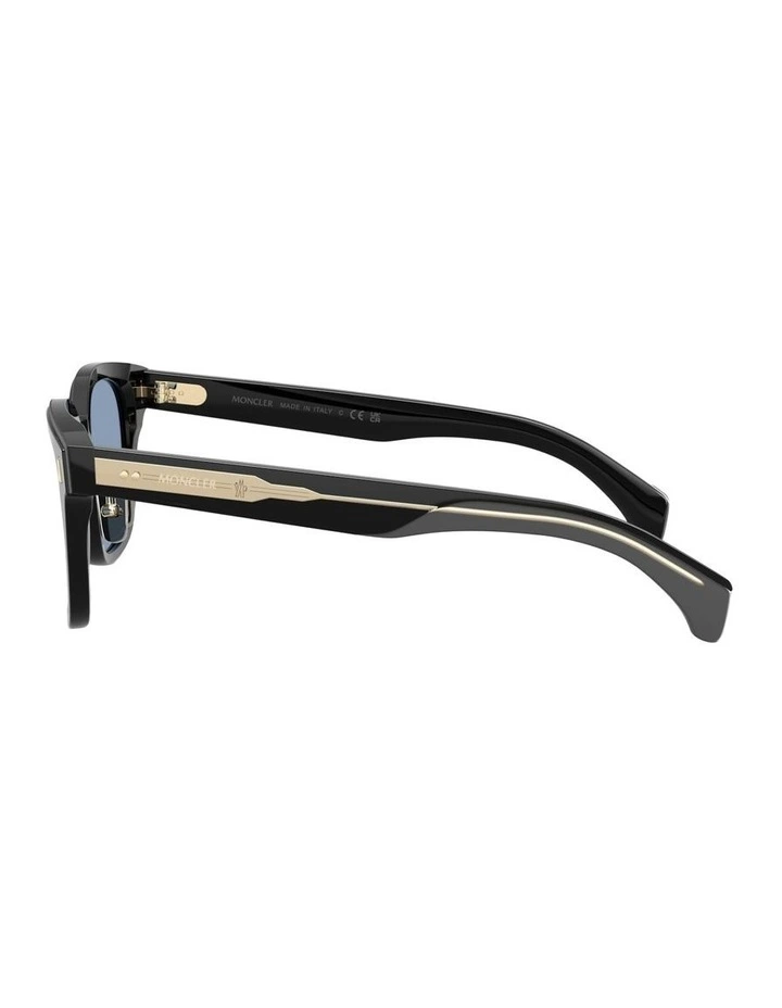 Metrope Acetate Sunglasses in Black image 2