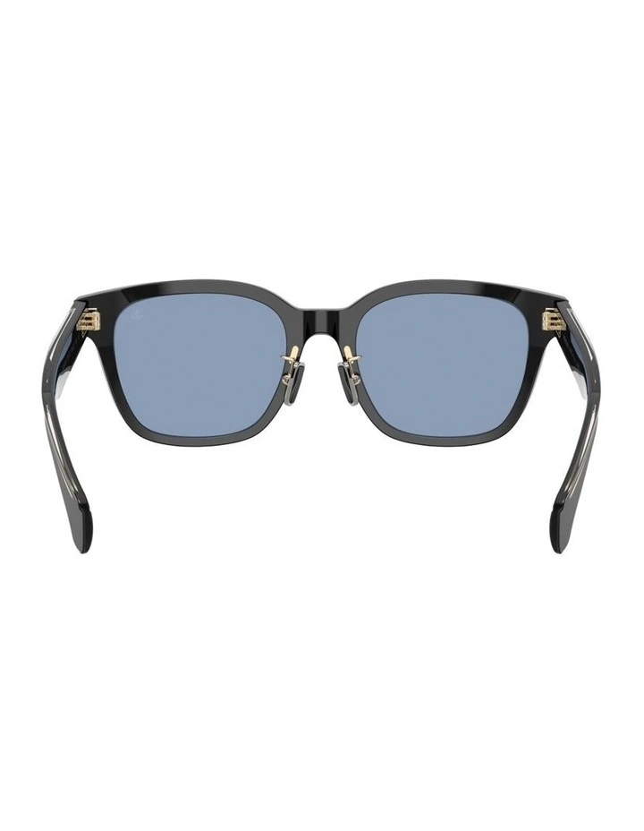 Metrope Acetate Sunglasses in Black image 3