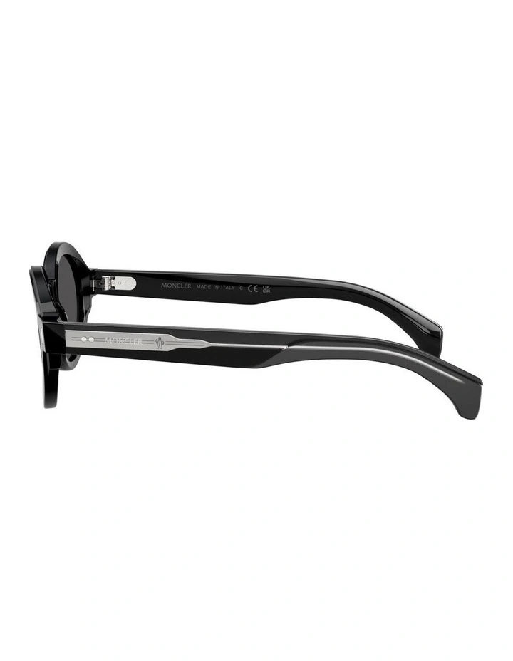 Rondosa Acetate Sunglasses in Black image 2
