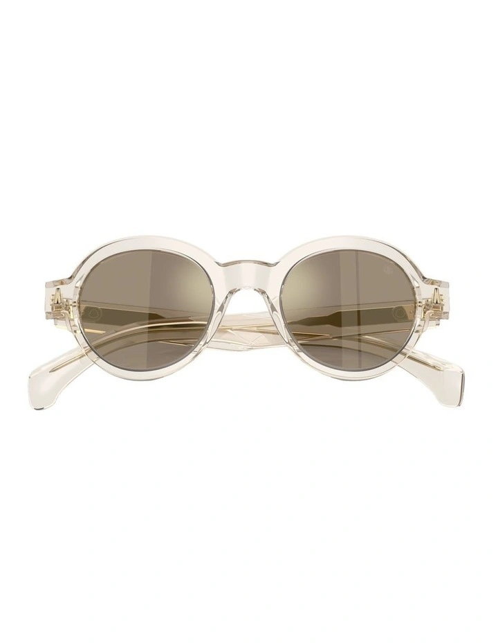 Rondosa Acetate Sunglasses in White image 3