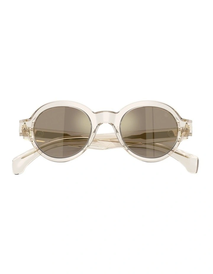 Rondosa Acetate Sunglasses in Clear image 4