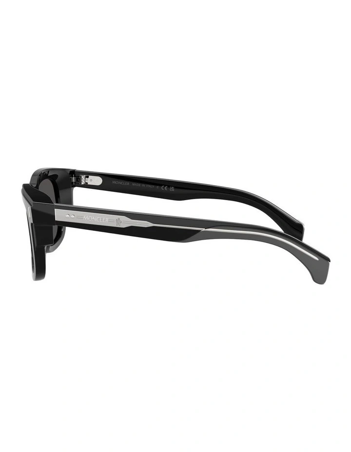 Claro Acetate Sunglasses in Black image 2