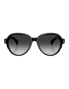 Swanspan Acetate Sunglasses in Black