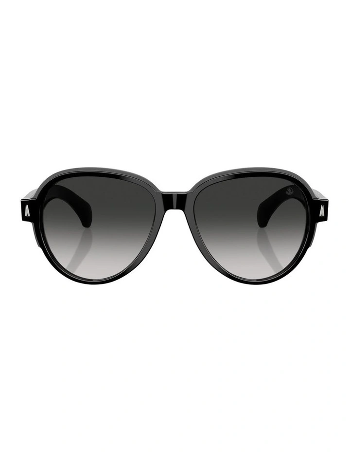Swanspan Acetate Sunglasses in Black image 1