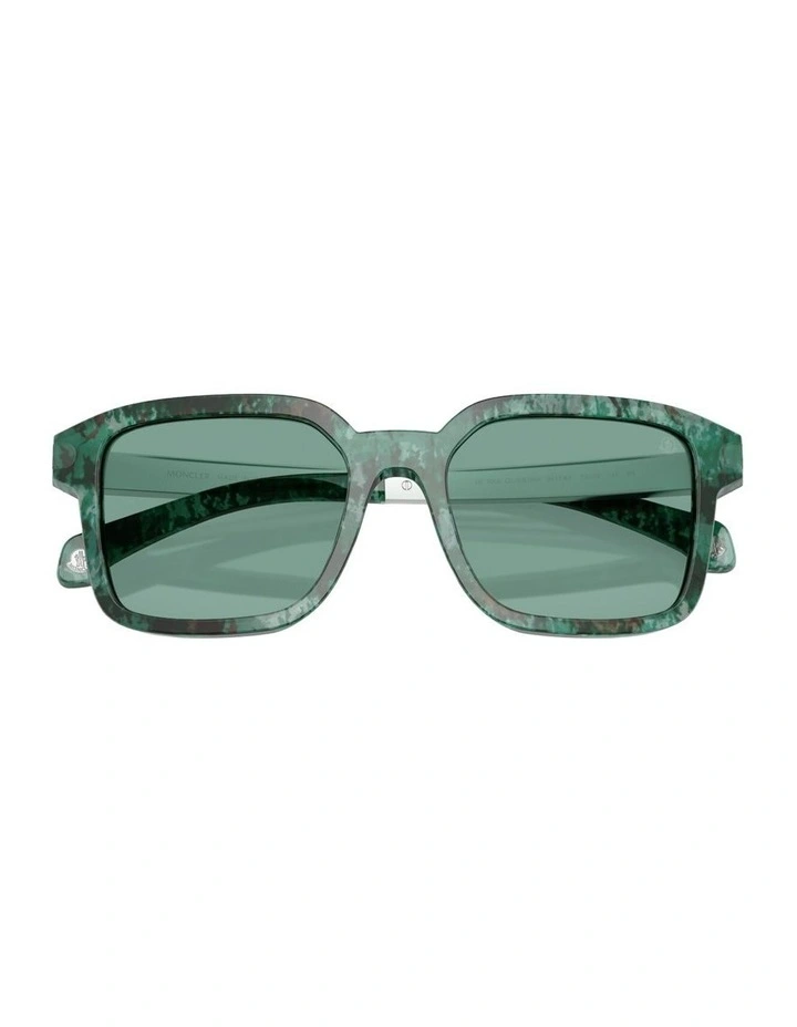 Quaderna Acetate Sunglasses in Brown image 4
