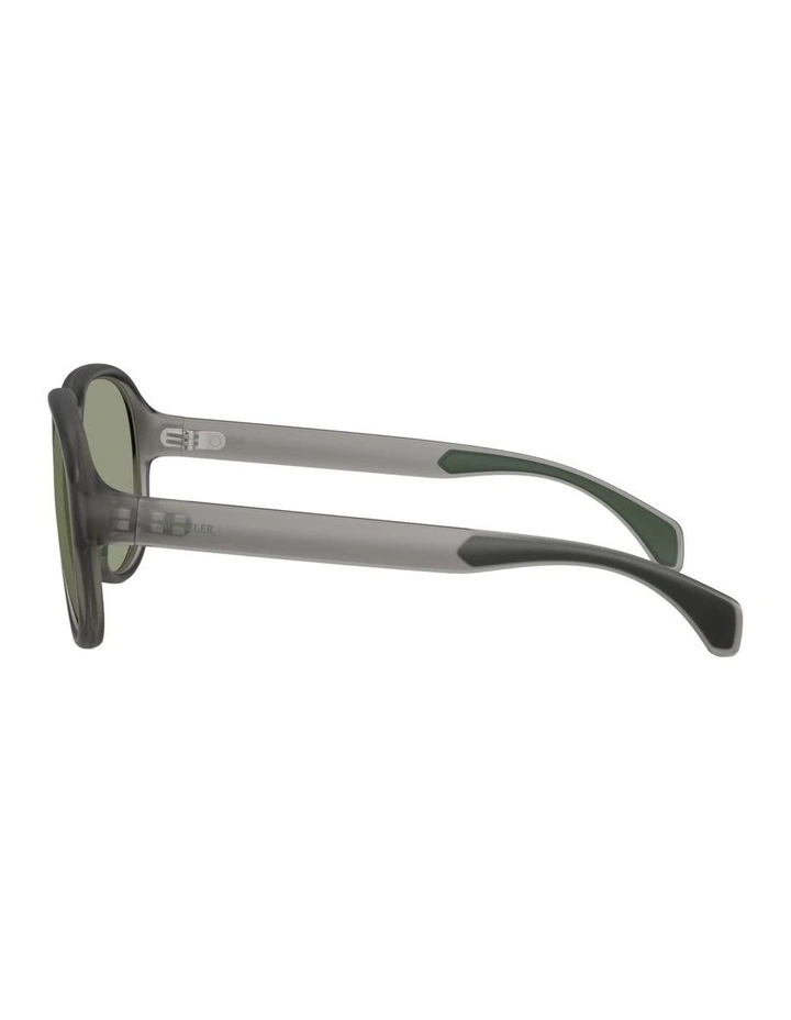 Halcyonne Injected Sunglasses in Grey image 3