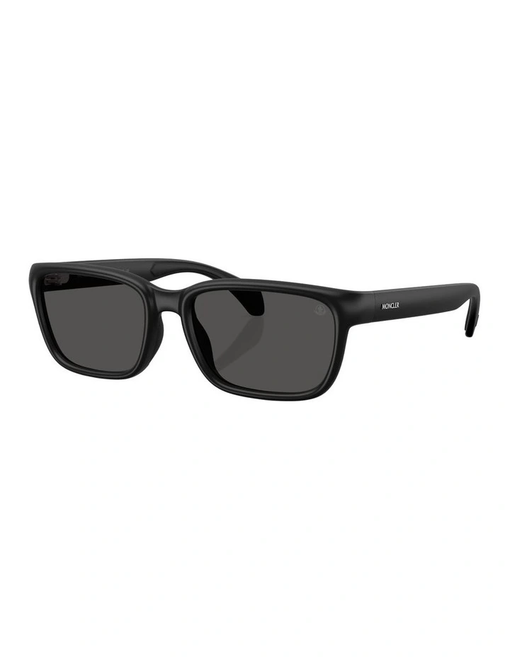 Slicka Injected Sunglasses in Black image 1