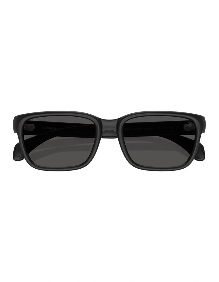 Slicka Injected Sunglasses in Black image 4