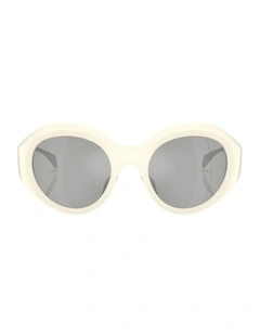 Futuro Injected Sunglasses in White