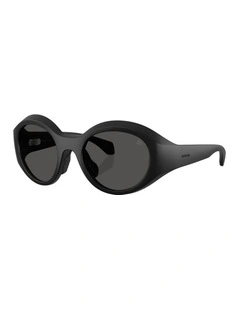 Futuro Injected Sunglasses in Black