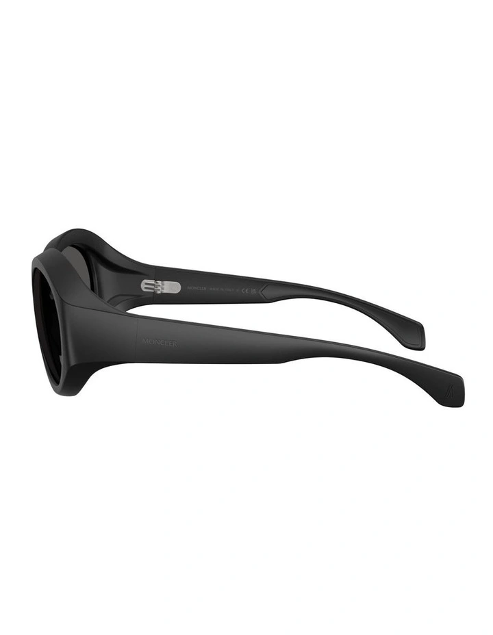 Futuro Injected Sunglasses in Black image 3