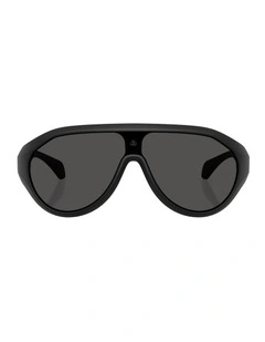 Bombolle Injected Sunglasses in Black