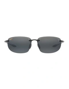 Hookipa Propionate Polarised Sunglasses in Black