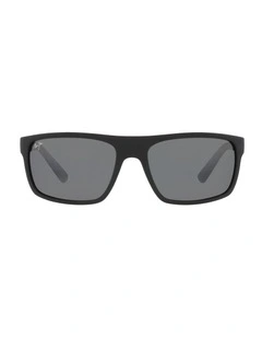 Byron Bay Nylon Polarised Sunglasses 746 in Black