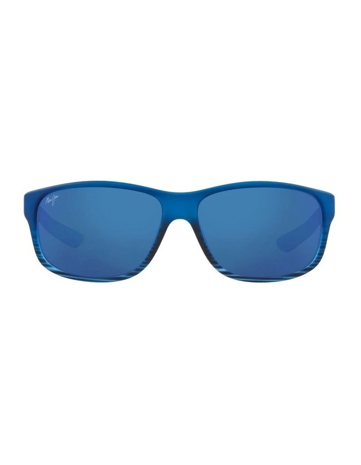 Kaiwi Channel Nylon Polarised Sunglasses in Blue image 1