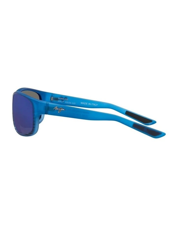 Kaiwi Channel Nylon Polarised Sunglasses in Blue image 2
