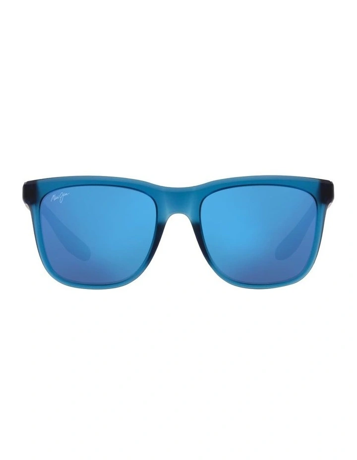 Pehu Nylon Polarised Sunglasses in Blue image 1