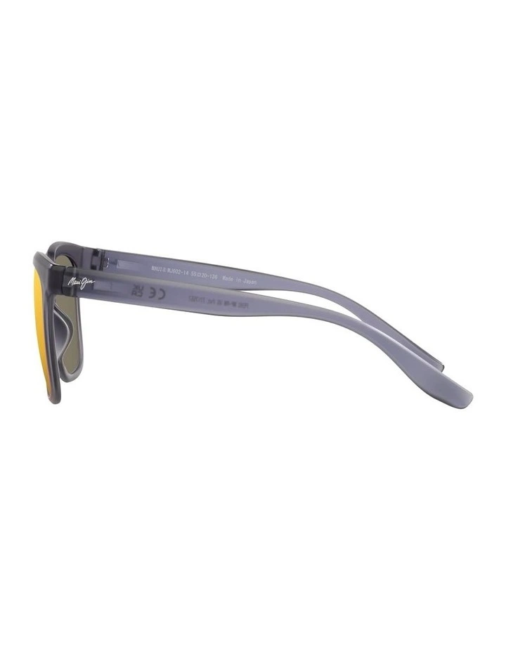 Pehu Nylon Polarised Sunglasses in Grey image 2