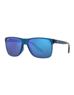 Pailolo Nylon Polarised Sunglasses in Blue