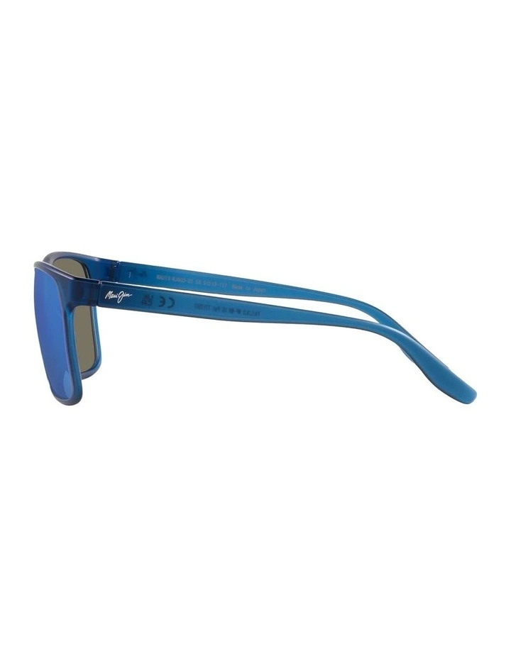 Pailolo Nylon Polarised Sunglasses in Blue image 3