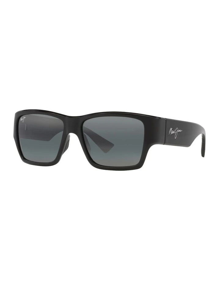 Maui Jim Kaolu Nylon Polarised Sunglasses in Black image 1