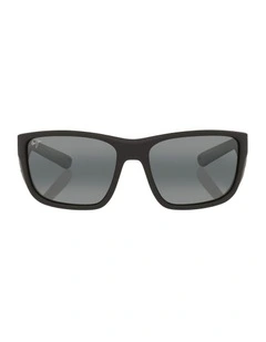 Amberjack Nylon Polarised Sunglasses in Black