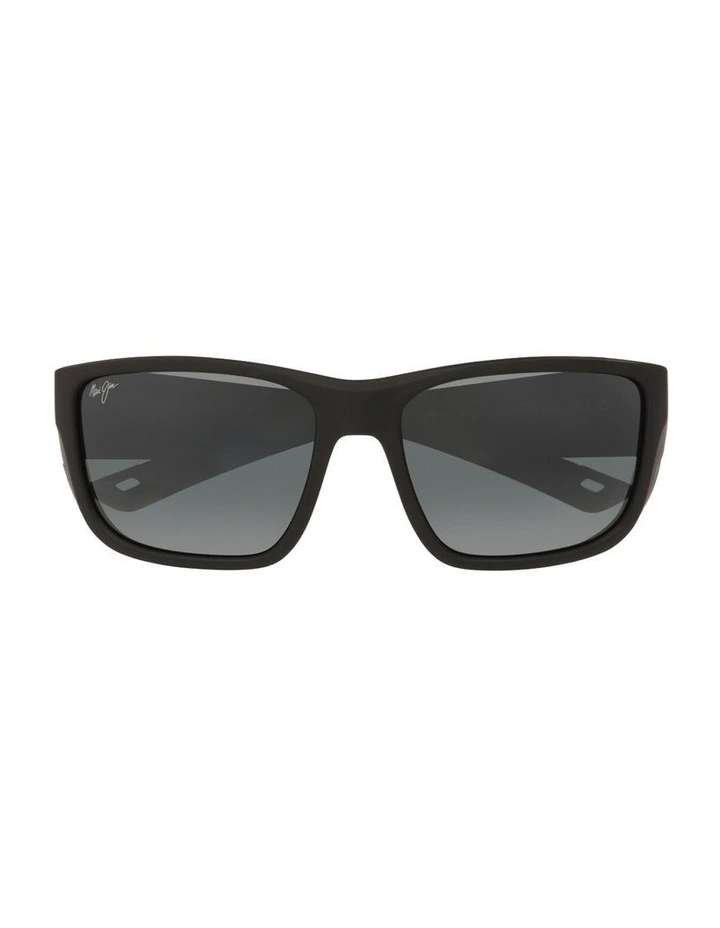 Amberjack Nylon Polarised Sunglasses in Black image 3