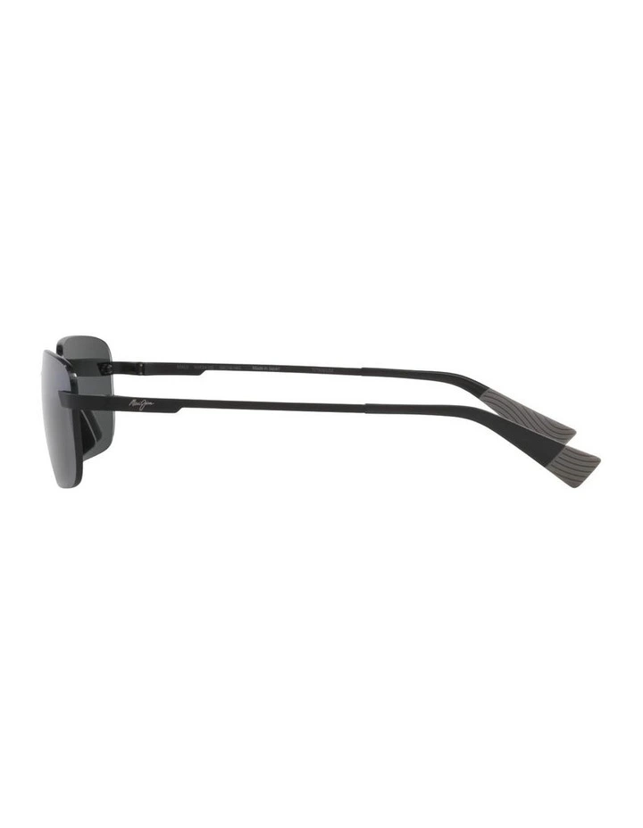 Lanakila Titanium Polarised Sunglasses in Black image 3